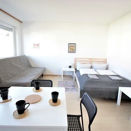 公寓 Studioapartment With Parking Space Near University Gerbrunn